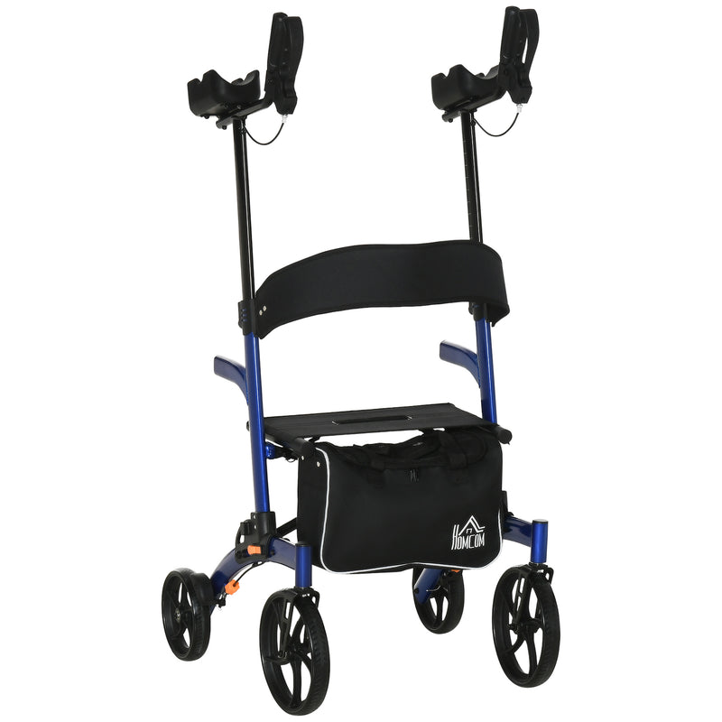 Forearm Rollator Walker for Seniors and Adults with Seat and Backrest