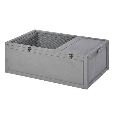 Double Area Turple/Tortoise House w/ Strong Wooden Build &amp; Carrying Handles