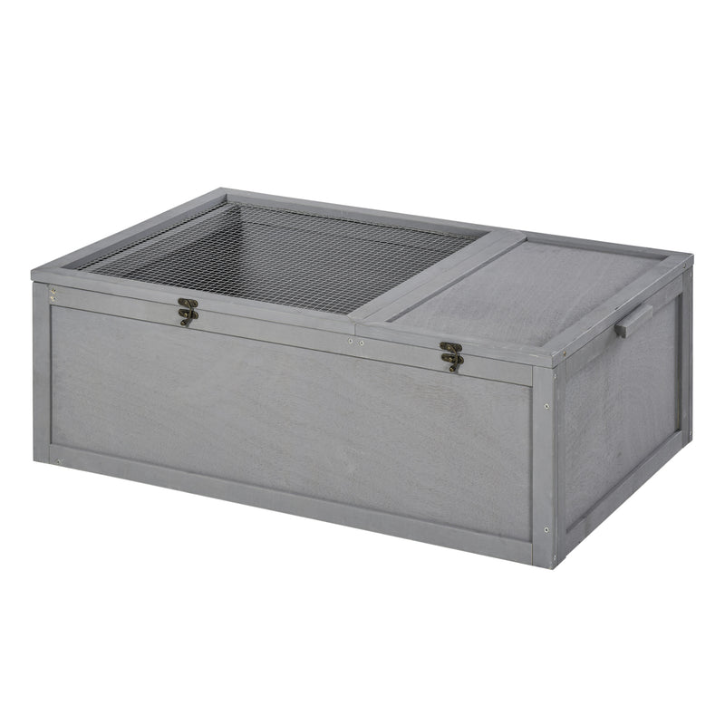 Double Area Turple/Tortoise House w/ Strong Wooden Build &amp; Carrying Handles