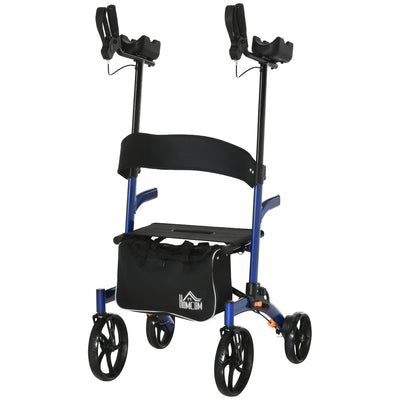 Forearm Rollator Walker for Seniors and Adults with Seat and Backrest