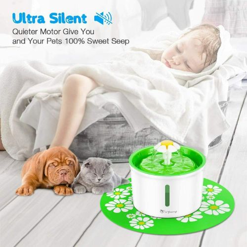 1.6L Automatic Pet Water Fountain Water Dispenser Dog Cat Health Caring Hygienic