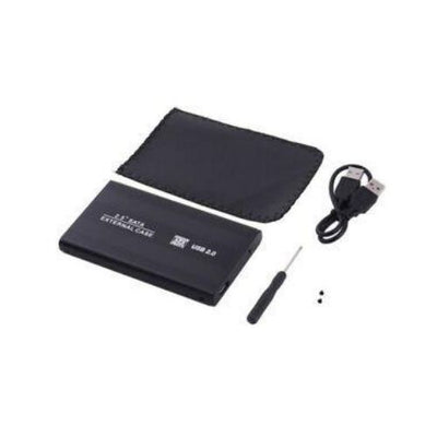 USB 2.0 2.5 SATA HARD DRIVE CASE EXTERNAL EXTERNAL BK