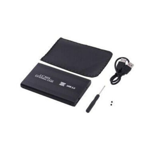 USB 2.0 2.5 SATA HARD DRIVE CASE EXTERNAL EXTERNAL BK