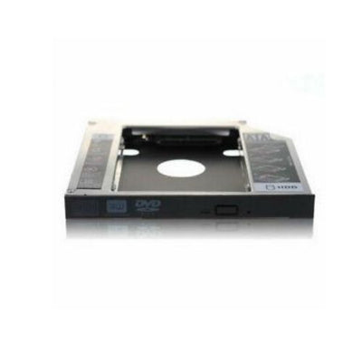 Optical Bay 2nd SATA HDD Hard Drive Caddy CD-ROM For Laptop NoteBook PC