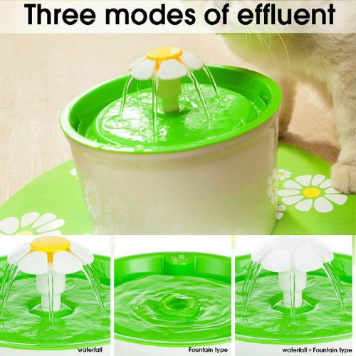 1.6L Automatic Pet Water Fountain Water Dispenser Dog Cat Health Caring Hygienic
