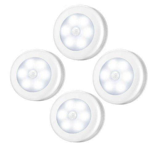 LED Wireless PIR Auto Motion Sensor Infrared Night Light Cabinet Stair Lamp CA
