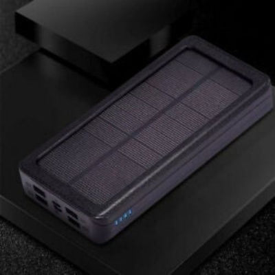 External Battery Power Bank 4 Port USB Solar Charger High Capacity Waterproof