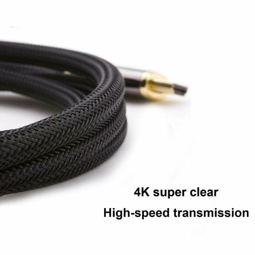 4K Ultra HD Premium HDMI Cable V2.0 3D High Speed Zinc Braided 2m 3m 5m 10m 15m