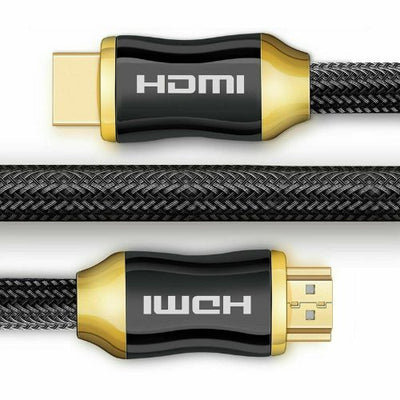 NEW PREMIUM 4K HDMI CABLE 2.0 HIGH SPEED GOLD PLATED BRAIDED LEAD 3D HDTV UHD
