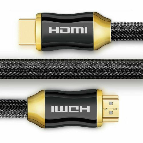 NEW PREMIUM 4K HDMI CABLE 2.0 HIGH SPEED GOLD PLATED BRAIDED LEAD 3D HDTV UHD