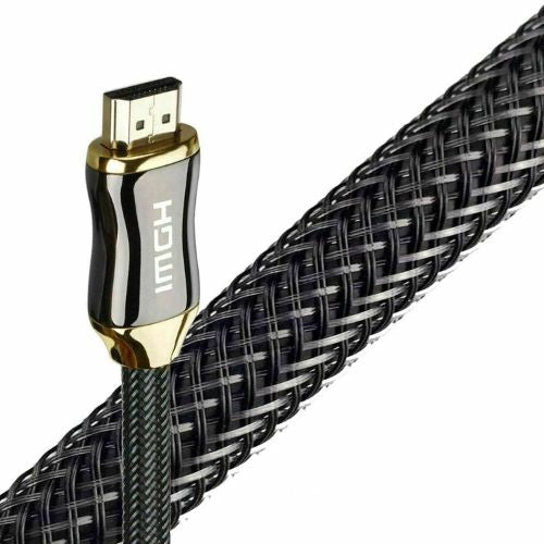 NEW PREMIUM 4K HDMI CABLE 2.0 HIGH SPEED GOLD PLATED BRAIDED LEAD 3D HDTV UHD