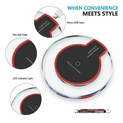 Qi Wireless Charger Power Fast Charging For Huawei iPhone XR XS Max Samsung S9