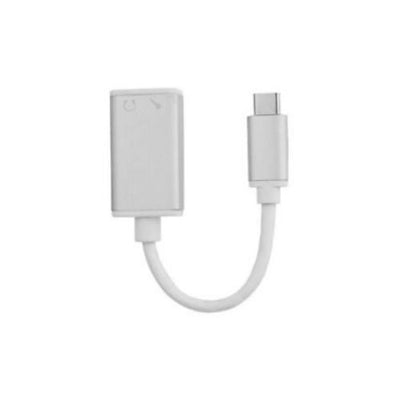 USB 3.1 Type-C to 3.5mm Audio Speakder Microphone Female Adapter