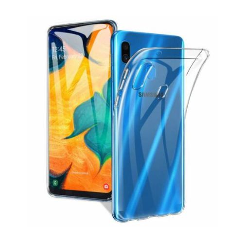 For Samsung Galaxy A70 A50 A30 A20 Case Clear Thin Soft TPU Silicone Back Cover