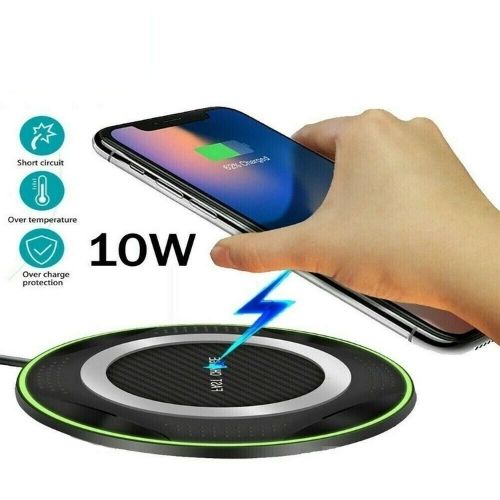 Best QI Wireless Charger 10W Power Quick Charging Pas For Samsung Galaxy/Xiaomi