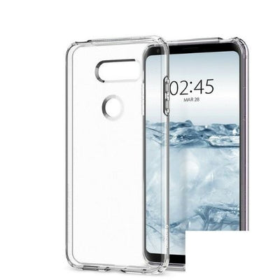 For LG V30 Case - Clear Thin Soft TPU Silicone Back Cover