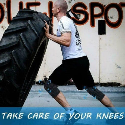 3 SIZES Double Metal Hinged Full Knee Brace Strap Adjustable Metal Knee Support