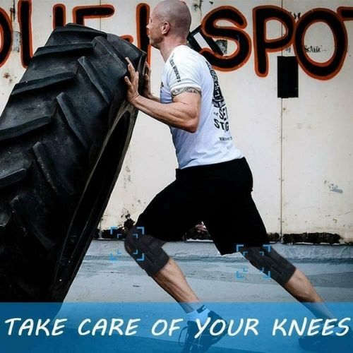 3 SIZES Double Metal Hinged Full Knee Brace Strap Adjustable Metal Knee Support