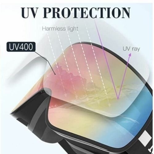 Durable Anti Fog Ski Snowboard Goggles With Magnetic Interchangeable Lens Unisex