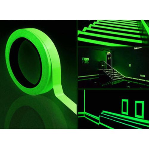Luminous Glow In The Dark Tape Safety Self-adhesive for Home Design Decals DIY