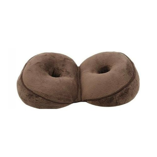 Dual Comfort Memory Foam Cushion Butt Orthopedic Brace Hip Lift Up Seat Cushion