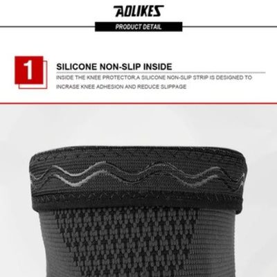 Sport Knee Support Leg Compression Support Knee pads Protector Running Sports CA