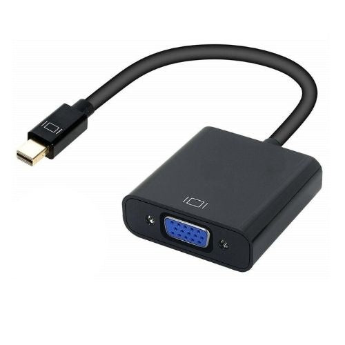 Mini Displayport to VGA Adapter Cable Male Female Thunderbolt for Macbook laptop