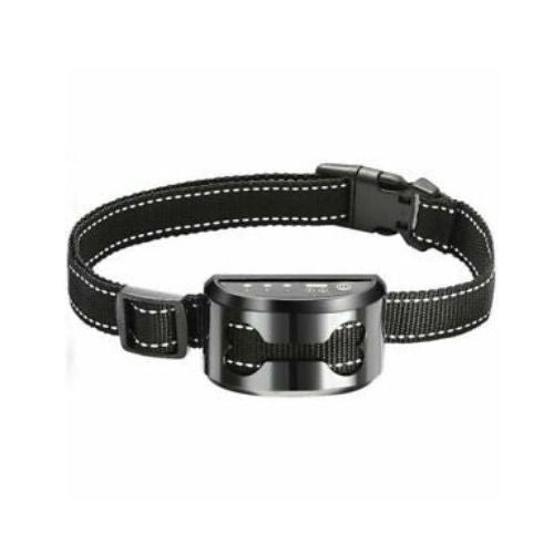 Waterproof Anti Bark Dog Collar Stop Barking Sound&Vibration Rechargeable S/M/L