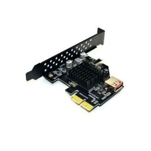 PCIe to USB 3.1 Type E Front Panel Socket Adapter Card Express for Motherboard
