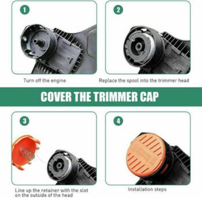 3X Line String Trimmer Replacement Spool Weed Eater Autofeed Black & Decker
