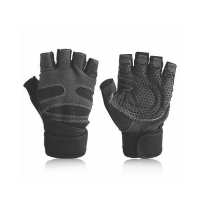 Bike Bicycle Cycling Half Finger Pad Gloves Sports Gym Fitness for Men Women