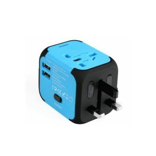Travel Adapter Universal Power Adapter Worldwide All-One 4 USB For US/EU/AU/UK