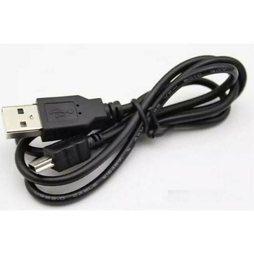 USB 2.0 Cable Type A to Mini B Male to Male 5 PIN for Camera Charge PS3