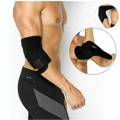 Compression Arm Sleeves Infused Fit Elbow Support Brace Joint Pain Relief Sports