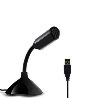 Portable USB Microphone Computer Mic for Desktop Laptop Notebook Voice Chat Mini