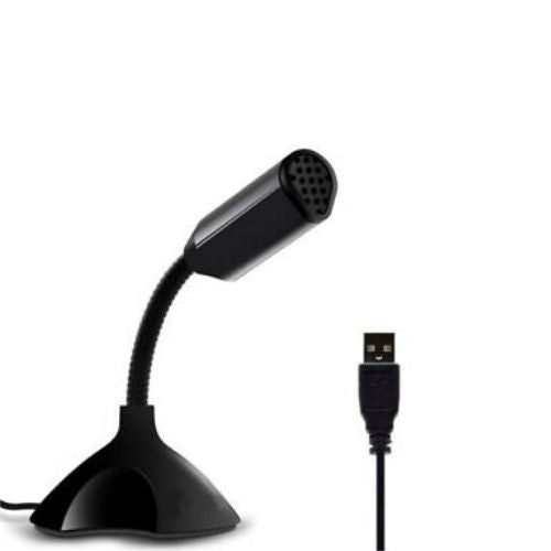 Portable USB Microphone Computer Mic for Desktop Laptop Notebook Voice Chat Mini
