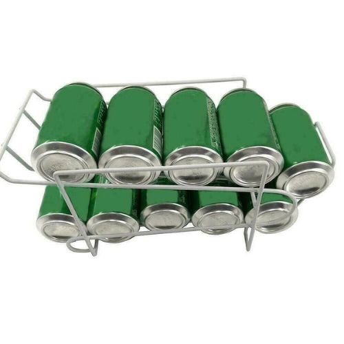 Can Dispenser Rack Holder Kitchen Storage Fridge Organiser Cupboard Pantry Shelf