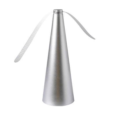 Fly Free Entertaining Chemical Free Fly Repellent Fly Fan Indoor Outdoor Home Silver