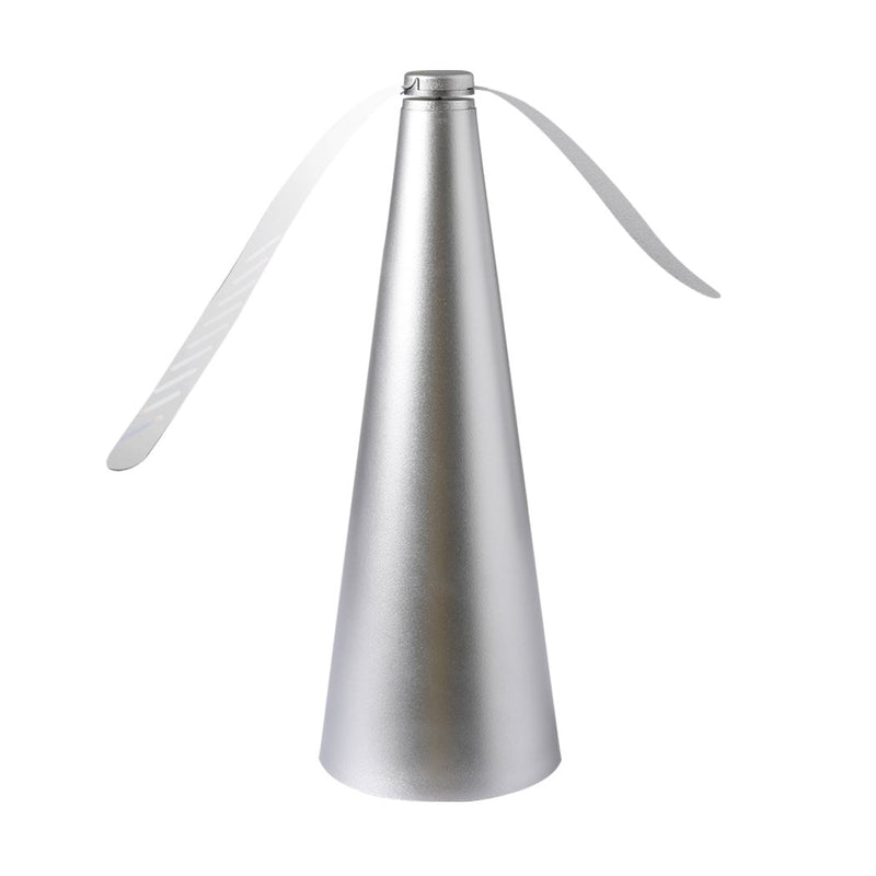 Fly Free Entertaining Chemical Free Fly Repellent Fly Fan Indoor Outdoor Home Silver