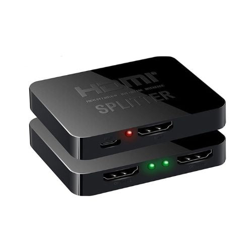 New 1 in 2 out 1080p HDMI 4K HDCP Stripper 3D Splitter Power Signal Amplifier CA