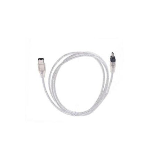 Firewire 400 Cable New IEEE 1394 Black 4 pin to 6pin 4-6 Cord Wire Male to Male