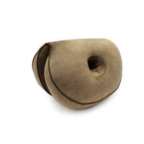 Dual Comfort Memory Foam Cushion Butt Orthopedic Brace Hip Lift Up Seat Cushion