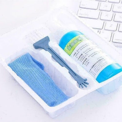 Phone Tablet Laptop LCD Screen Cleaning Cleaner Kit With Spray Cloth Brush tool