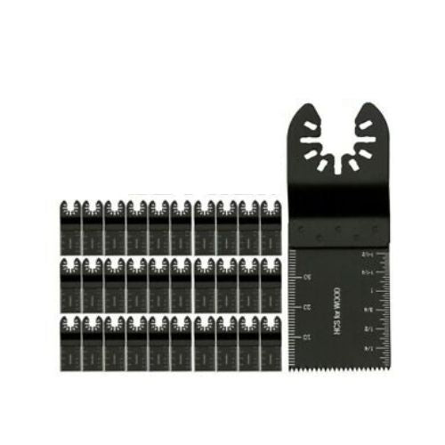 20PCS Oscillating Multi Tool Saw Carbon Blades Cutter Metal Set For Fein Makita