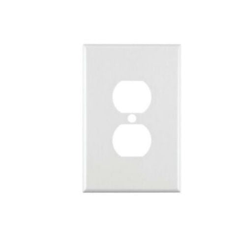 Single Gang Duplex Receptacle Decorator Wall Plate