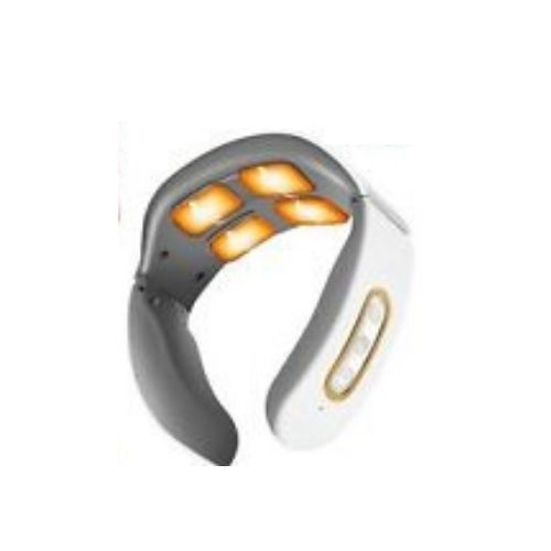 4 Head Neck Massager For Neck And Shoulder Pain Relief Muscle Relaxation Vibrate
