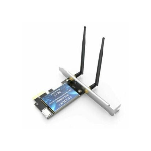 Dual Band AC 600M PCI-E Card Wireless Bluetooth Adapter Dongle Low Profile