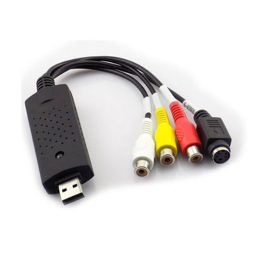 USB 2.0 Video Audio Capture Card Adapter VHS VCR TV to DVD Converter