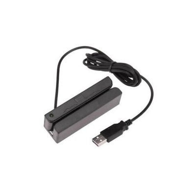 USB Mini Credit Card Reader 3 Track Hi Lo Co Magnetic Mag Swiper POS Cashier MSR