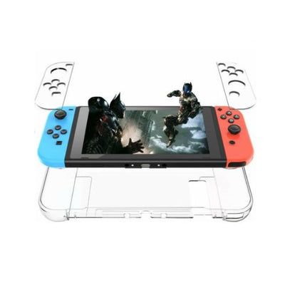Nintendo Switch Case - Clear Protective Hard Shell Slim Dockable Joy-Con Cover